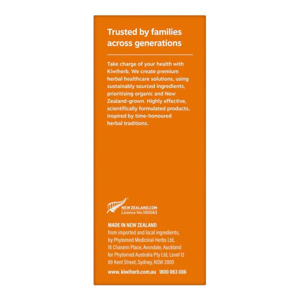 Kiwiherb Children's Organic Throat Syrup 100ml - Image 4